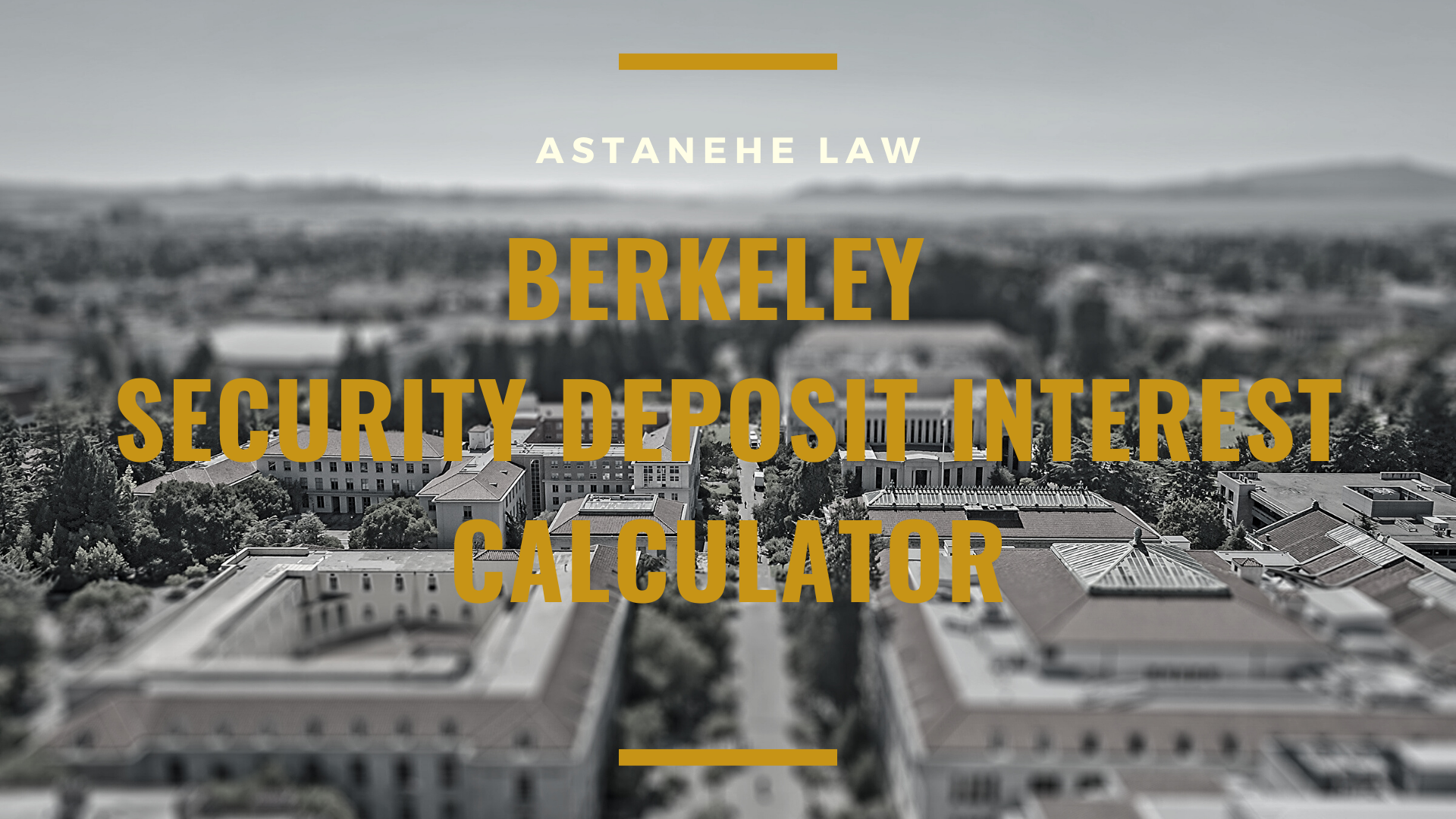 Berkeley Security Deposit Interest Calculator